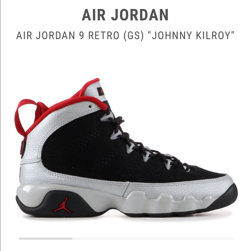 Air Jordan 9 Retro GS “Johnny Kilroy”
